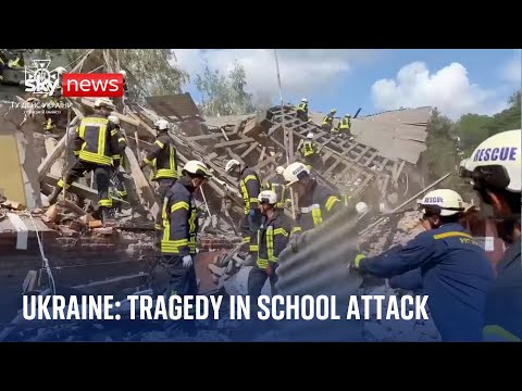 Ukraine War: Russian drone strikes school killing several people