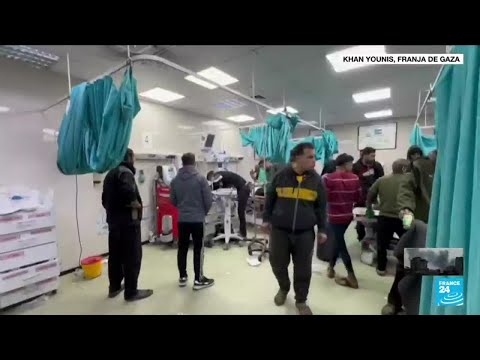 El hospital Nasser, el principal del sur de Gaza, nuevamente al borde del colapso • FRANCE 24