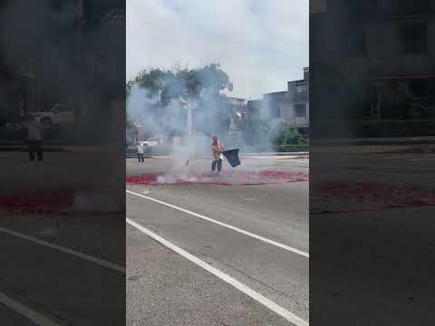 歲次乙巳年金門114年湖前碧湖殿/農曆五月初十/金府王爺聖誕千秋醮慶/起乩出社鎮五方吃三牲粿