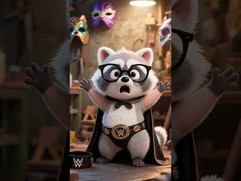 ¡Máscaras de luchadores cobran vida! 🎭 #BibiyAbuela #Shorts #LuchaLibre