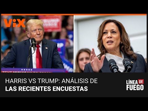 Kamala Harris vs. Donald Trump: ¿qué dicen las encuestas? Lo analizamos en Línea de Fuego