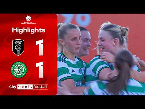 A goal AND red card for Celtic's Chloe Craig! 🤯🟥 | Glasgow City 1-1 Celtic | SWPL Highlights