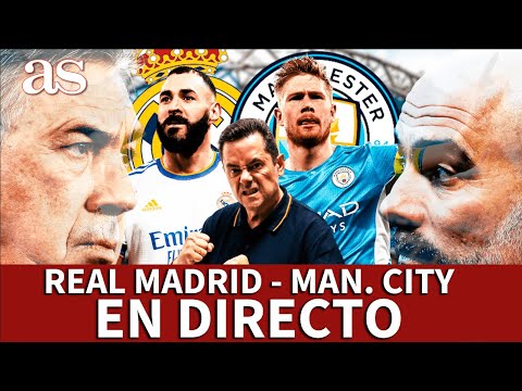 REAL MADRID - MANCHESTER CITY EN DIRECTO | REACCIÓN DE RONCERO Y NARRACIÓN | AS