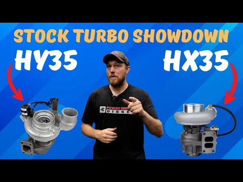 Test HY35 vs HX35 au banc d'essai | Meilleur turbo d'origine pour votre VP Cummins