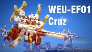 【マインクラフト軍事部茶番】十字軍っぽい？半人型なロボット作ってみた！