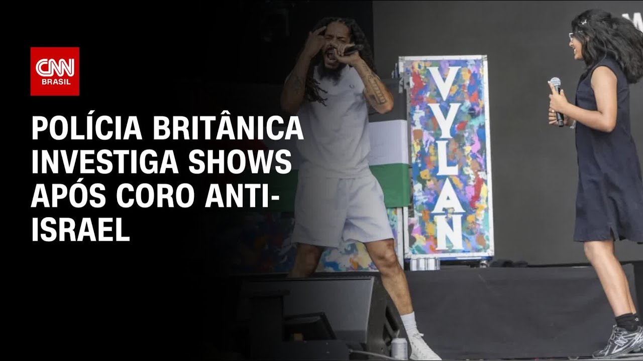 Glastonbury: polícia do Reino Unido investiga shows após falas anti-Israel | BASTIDORES CNN