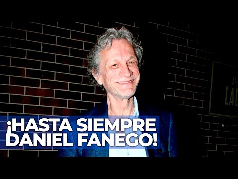 Dolor por la MUERTE DE DANIEL FANEGO, el actor tenía 69 años