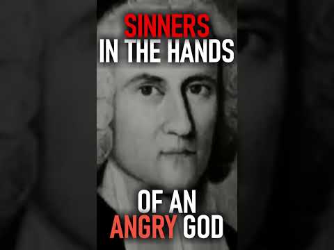 Sinners in the Hands of an Angry God - Puritan Jonathan Edwards Sermon #shorts #GodsWord #hell