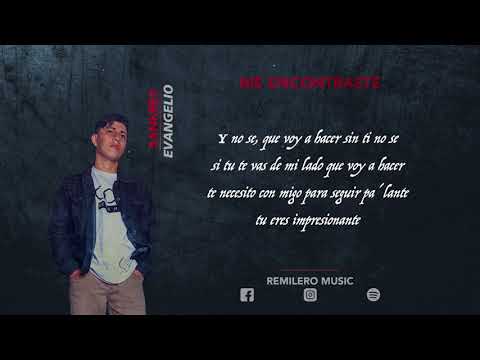 Me encontraste - Sankrey - Remilero Music (video oficial Letra)