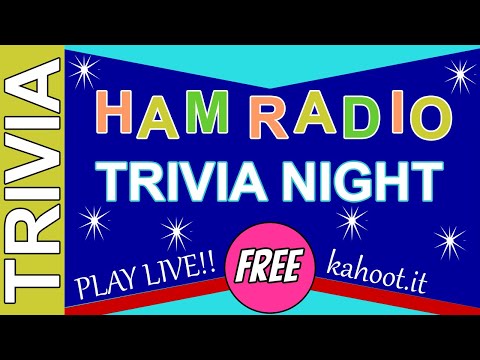 Live Ham Radio Trivia - Jan 13th 7pm Central (0100 UTC) - Come Play!