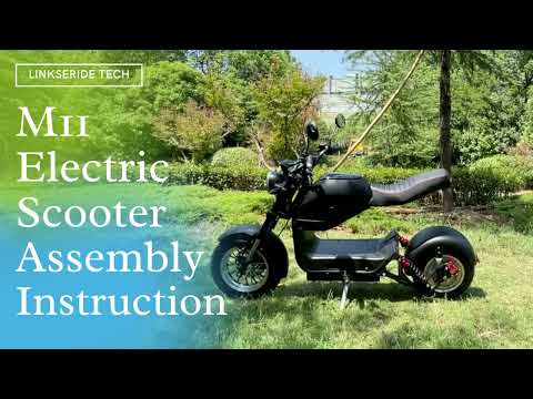 How to Install the Electric Scooter M11 Model from the Package