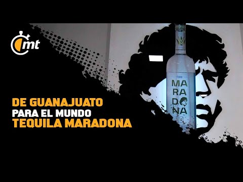 Tequila Maradona: el espíritu de 'el Diego' en un tequila elaborado en Guanajuato