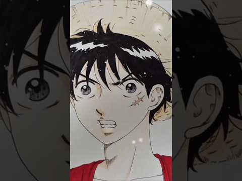 원피스 루피를 내 그림체로 그리기 #그림 #일러스트 #만화 #애니 #원피스 #루피 #해적 #onepiece #drawing #animation #art #일본만화