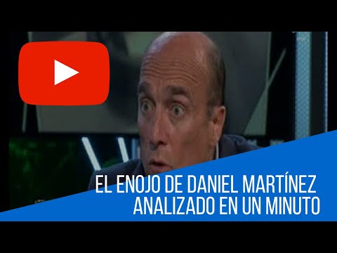 Daniel Martínez analizado en su entrevista con Santo y Seña