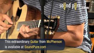 McPherson 3.5 XP Acoustic Guitar with Adirondack/Flamed Black Acacia
