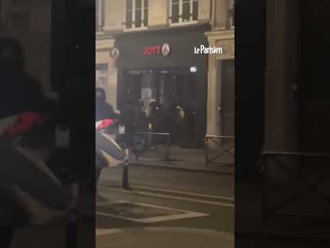 Zara, Nike, Five Guys... plusieurs boutiques incendiés ou pillés à Paris cette nuit