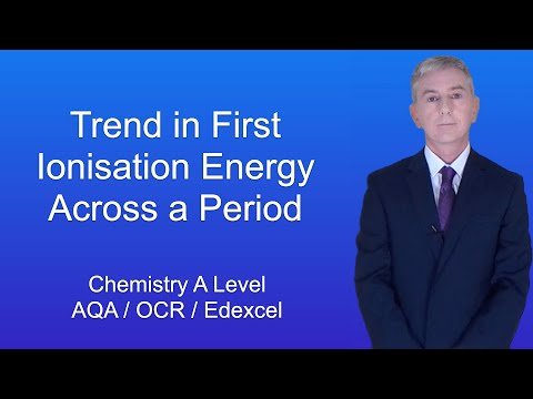 A Level Chemistry Revision “Trend in First Ionisation Energy Across a Period”