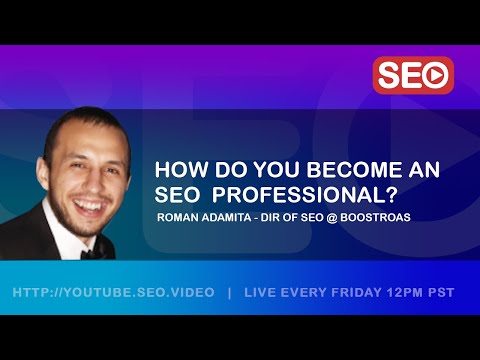 ? How To Become an SEO Expert: Roman Adamita - Director of SEO @ BoostROAS Answers the Question!