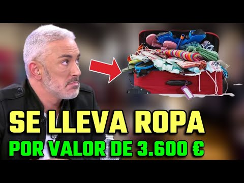 La PILLADA a KIKO HERNANDEZ en SALVAME se llevó MALETAS con ROPA por 3 600 euros
