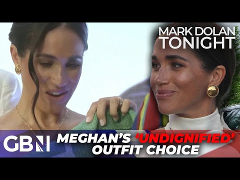 Meghan Markle SLAMMED for 'flashing' her body in 'provocative' outfit at Nigerian school visit
