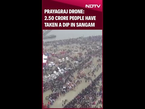 Over 2.50 Crore Devotees Take Holy Dip at Triveni Sangam During Maha Kumbh 2025