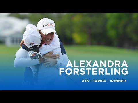 Alexandra Försterling wins her third LET title | Aramco Team Series -
Tampa