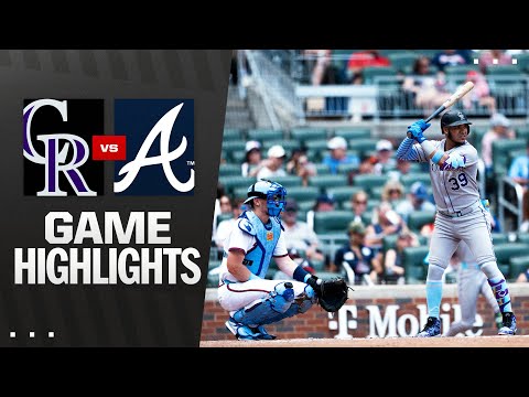 Rockies vs. Braves Game Highlights (6/15/25) | MLB Highlights