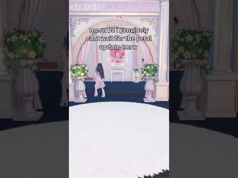 im so excited for that butterfly top especially likee ahh dress to impress petal update roblox