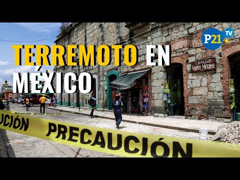 Pánico por el terremoto de 7.1 grados en México