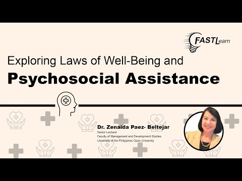 FASTLearn Episode 13 – Exploring Laws of Well-Being and Psychosocial Assistance