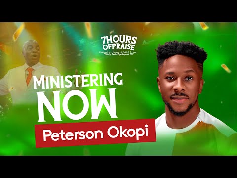 Image: PETERSON OKOPI AT 7 HOURS OF PRAISE TO CELEBRATE BISHOP DAVID OYEDEPO @70 (U)