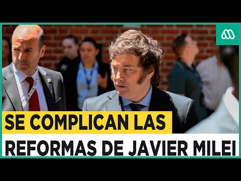 Reformas de Milei se topan con un “muro” en el congreso argentino
