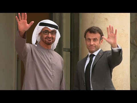 Macron accueille le président des Emirats arabes unis | AFP Images