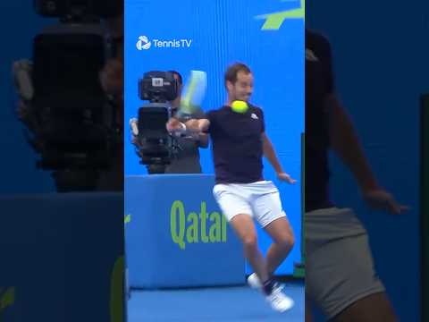 Gasquet Hits An INCREDIBLE Backhand From Downtown 🤯