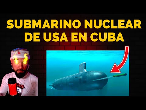 Se CALIENTA Guantánamo? Submarino NUCLEAR de USA está en la Base Naval de Guantánamo
