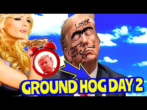 GROUNDHOG  DAY 2    Trump 'in Court'