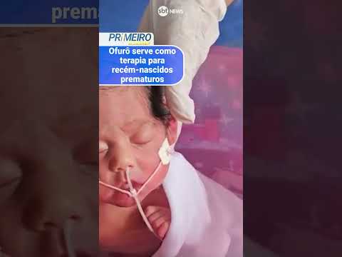 Ofurô serve como terapia para recém-nascidos prematuros