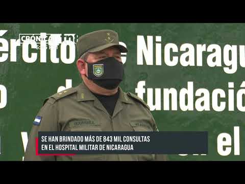 42 años del Cuerpo Médico Militar en Nicaragua: más de 873 mil consultas brindadas - Nicaragua