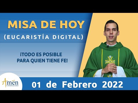 Misa de Hoy Martes 1 de Febrero 2022 l Eucaristía Digital | Padre Carlos Yepes | Católica | Dios