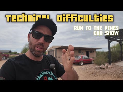 We've Got Technical Difficulties And A Really Cool Car Show Coming Up