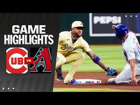 Cubs vs. D-backs Game Highlights (4/16/24) | MLB Highlights