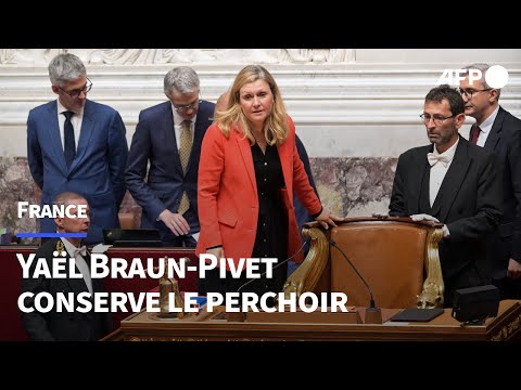 Yaël Braun-Pivet réélue présidente de l'Assemblée nationale | AFP