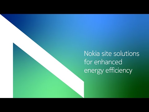 Nokia site solutions for enhanced energy efficiency