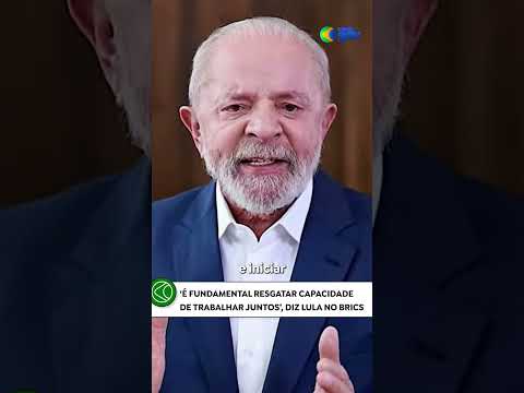 PRESIDENTE LULA ANUNCIA TEMA DA PRESIDÊNCIA BRASILEIRA DO BRICS