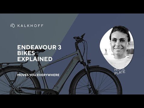 Trekking E-Bike Endeavour 3: perfekt für lange Strecken | KALKHOFF