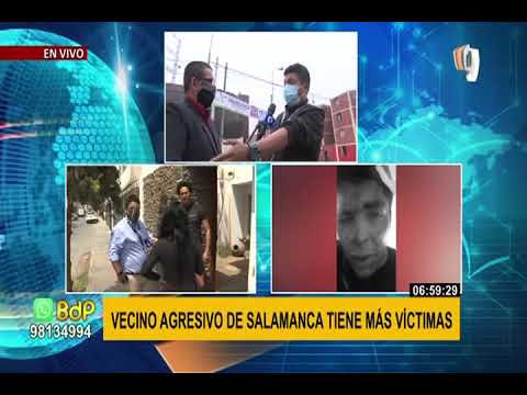 Más víctimas de vecino agresivo en Salamanca: habría roto la cabeza a hombre con un fierro
