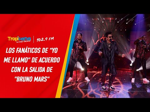 imitador de Bruno Mars salió de 'Yo Me Llamo'; televidentes celebraron