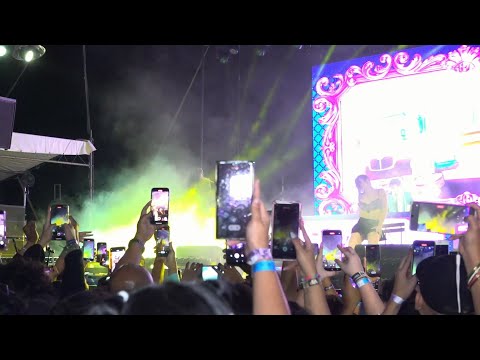 Juventud disfruta en el concierto de Tockisha en Nicaragua