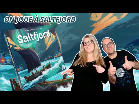 { Règles Et Partie } ON JOUE À SALTFJORD | Jeu De Société | Aporta Games