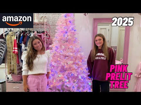 🌲🩷 🎀 Come help us put up a Pink Prelit 🌲 🩷🎀